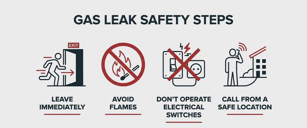 Professional gas line repair service