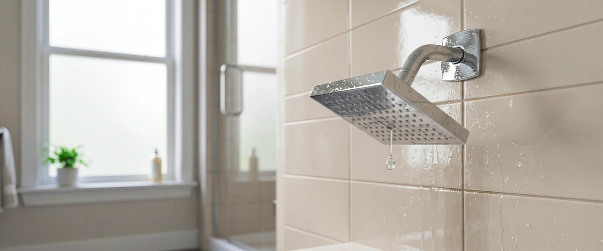 Why is my shower head leaking
