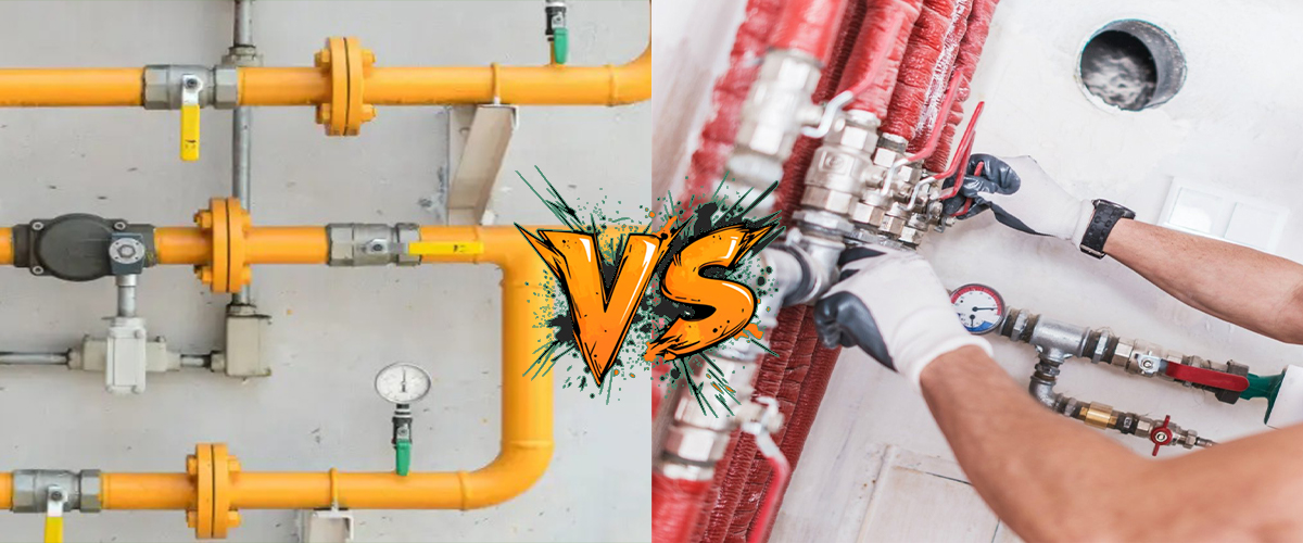 gas line installation