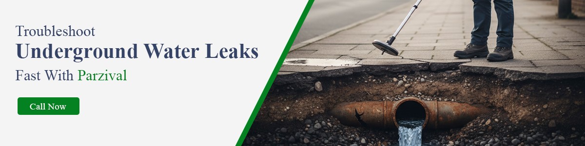 Underground water leak detection services