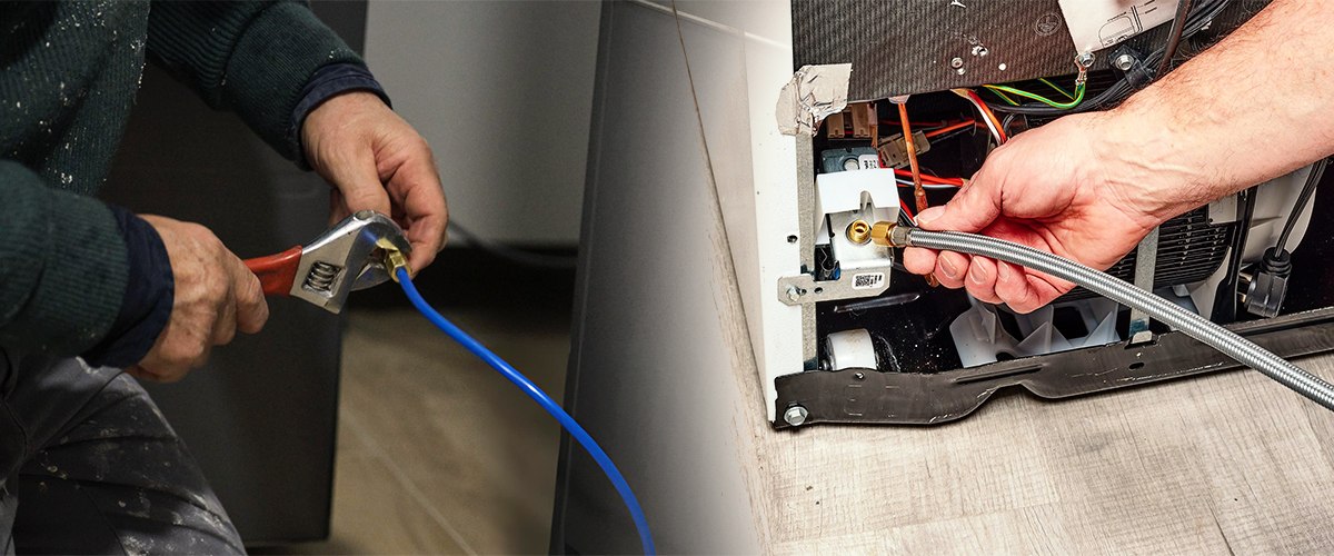 How to Install a Water Line for a Refrigerator in a Costa Mesa Home