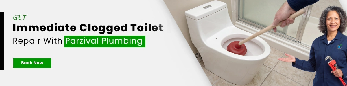 Clogged toilet repair services