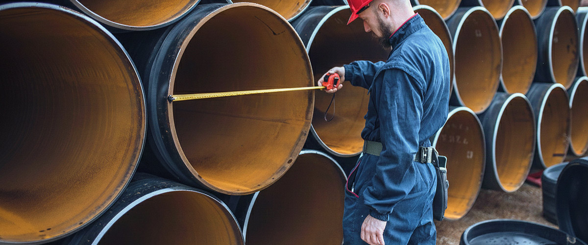 Volume calculation for pipe