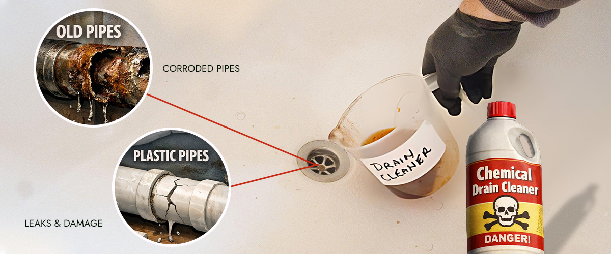 Drain cleaner chemical