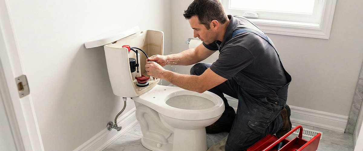 Fixing a running toilet​