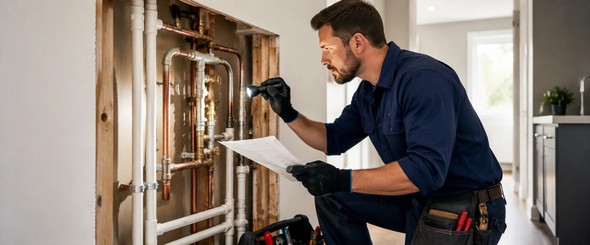 Plumbing inspection checklist​
