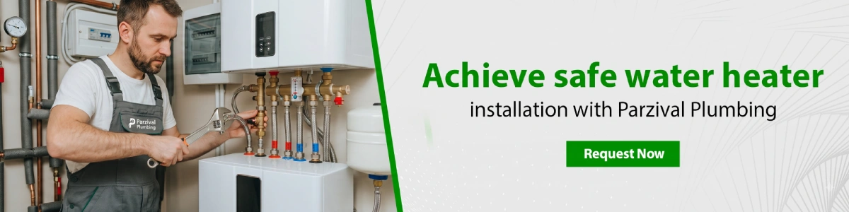 Tankless water heater installation