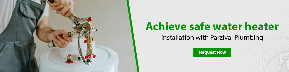 Tankless water heater installation