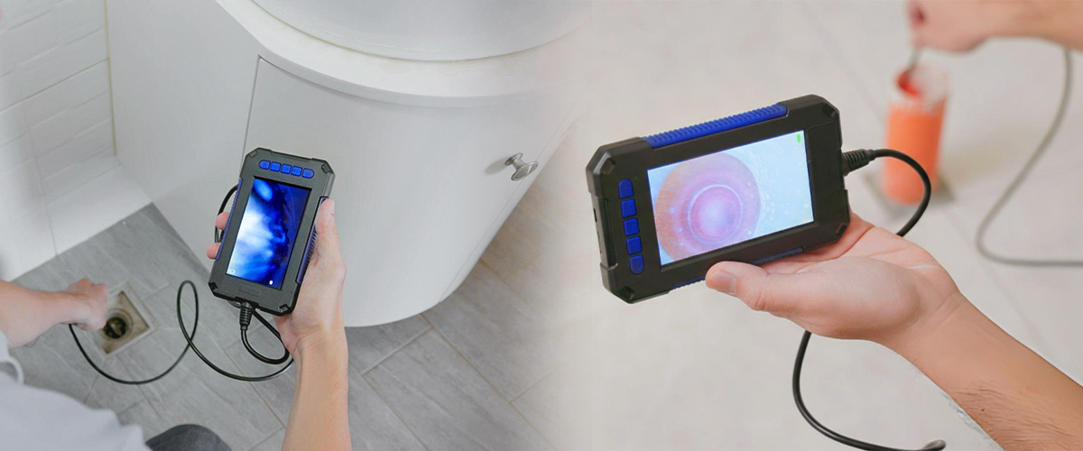 Drain camera inspection