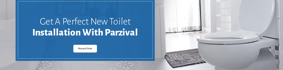 Install the toilet​