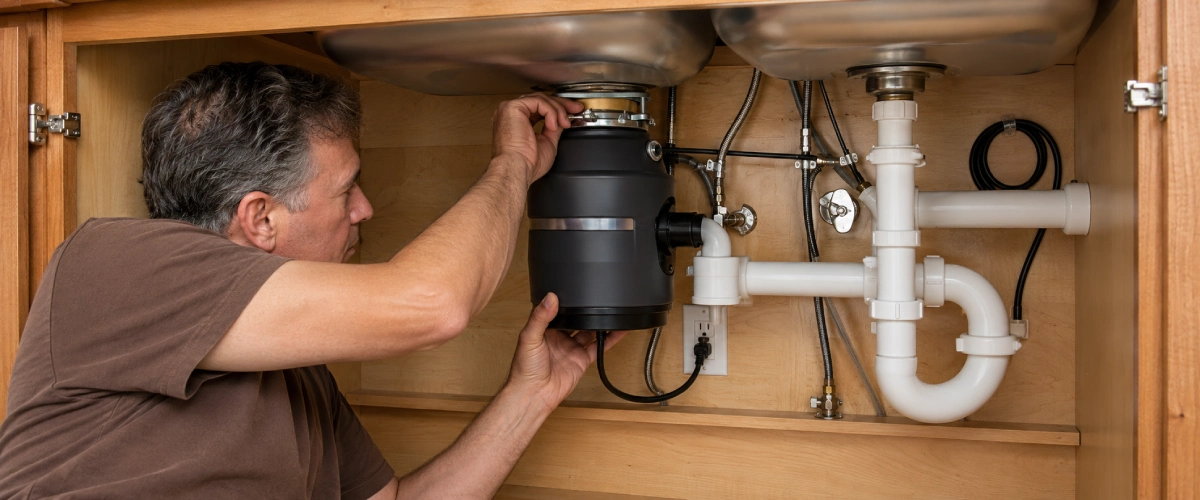 Repair a garbage disposal