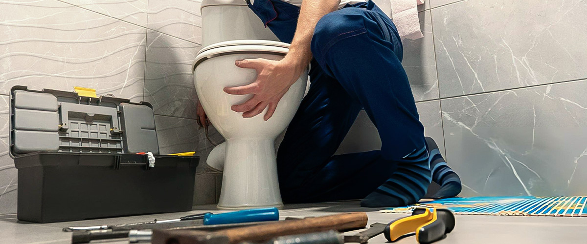 Toilet installation