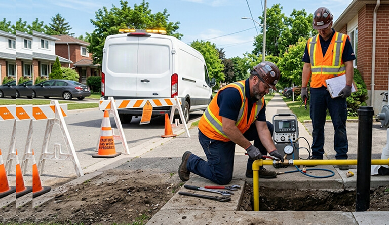 Commercial Gas Leak Detection