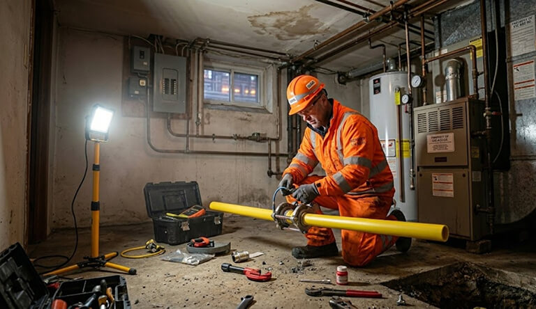 Emergency Gas Line Services