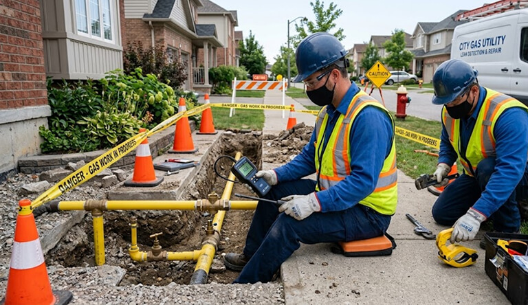 Gas Leak Detection & Repair