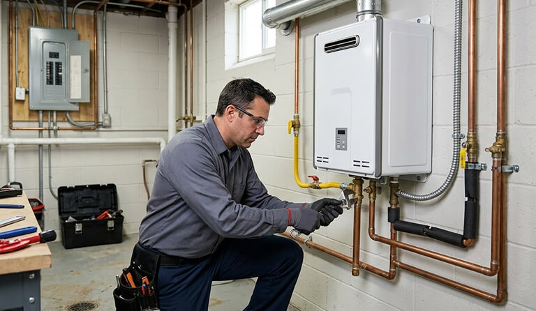 Tankless Water Heater Installation Service