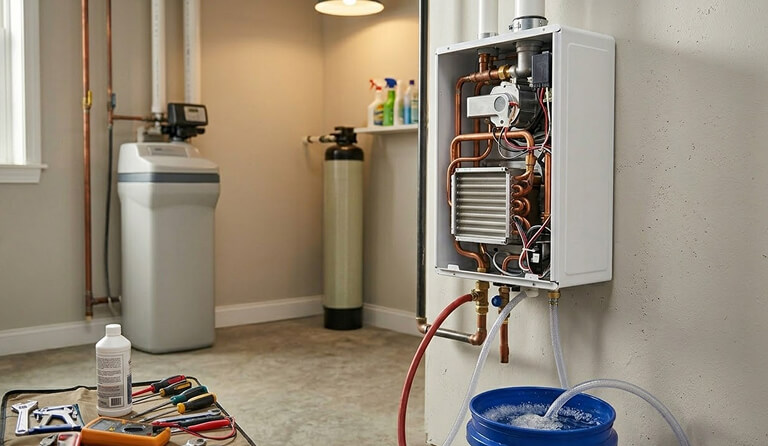 Tankless Water Heater Maintenance Service