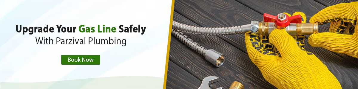 Commercial gas line installation