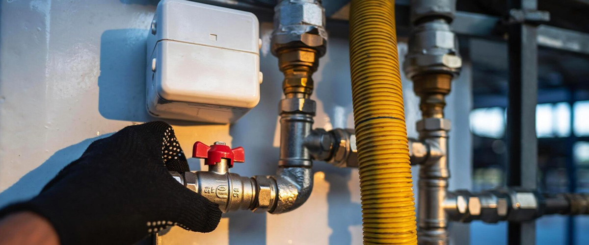 Gas line installation services​
