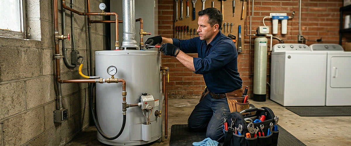 Plumber for water heater installation​