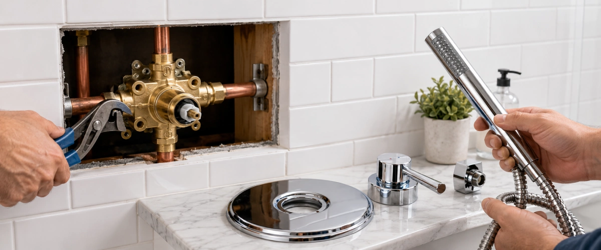 Shower valve replacement