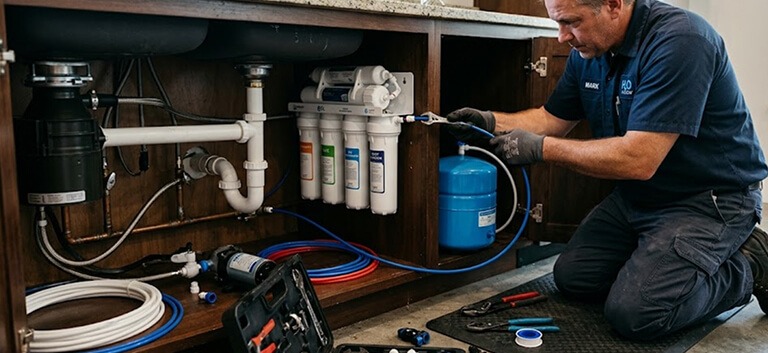 Water Filtration System Installation