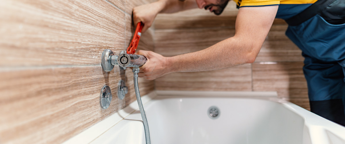 Low water pressure in house