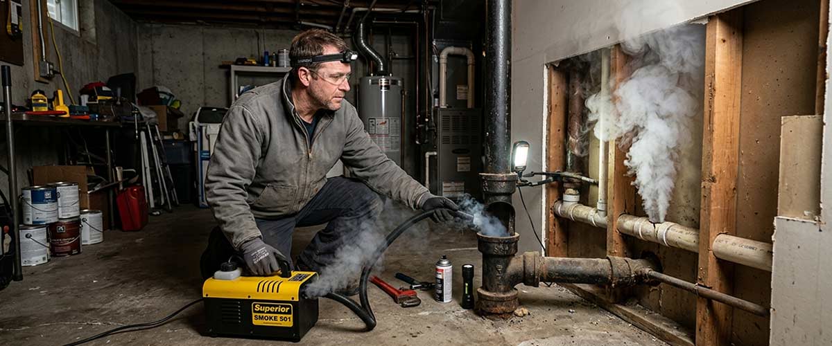 Plumbing smoke test