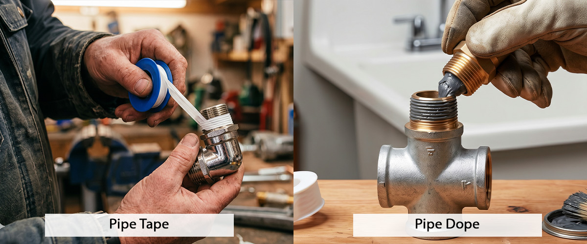 Pipe Tape vs Pipe Dope: Which Is Better for Leak-Free Plumbing?