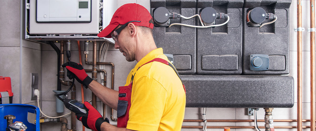 Residential electric tankless water heater repair