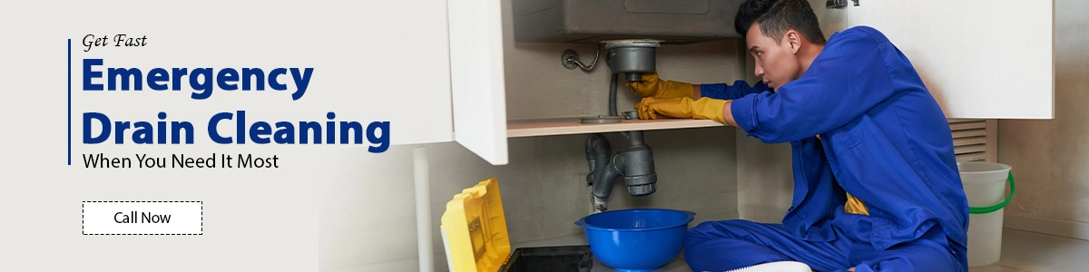 Clogged drain cleaning services