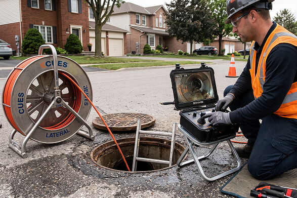 What a sewer lateral inspection involves