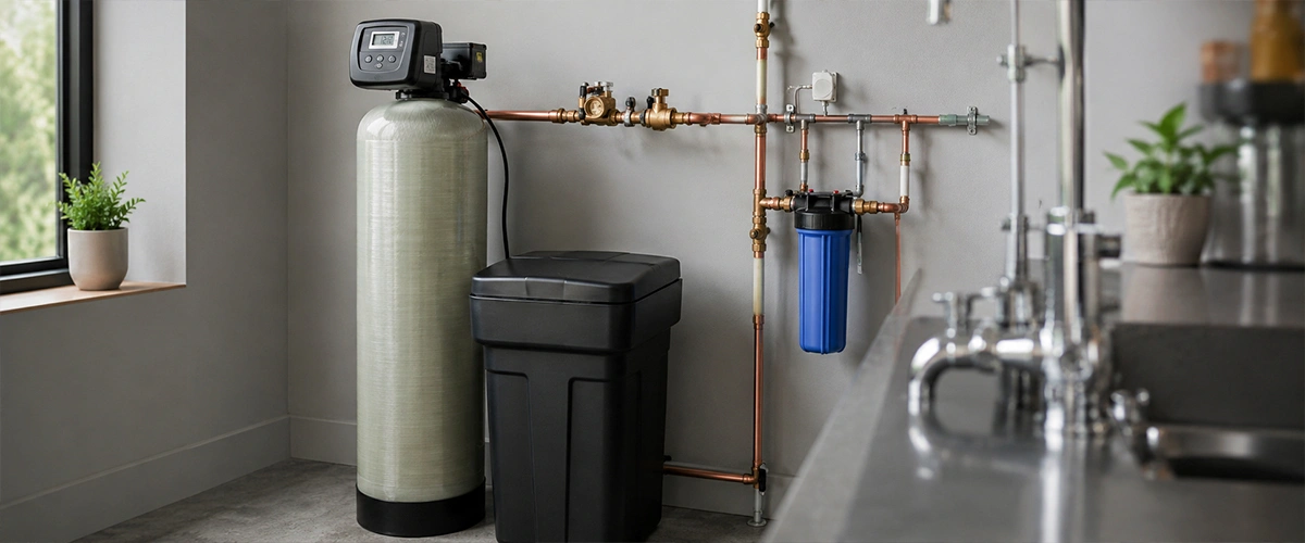 Whole house water treatment system