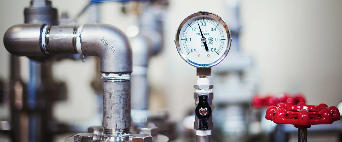Low water pressure repair