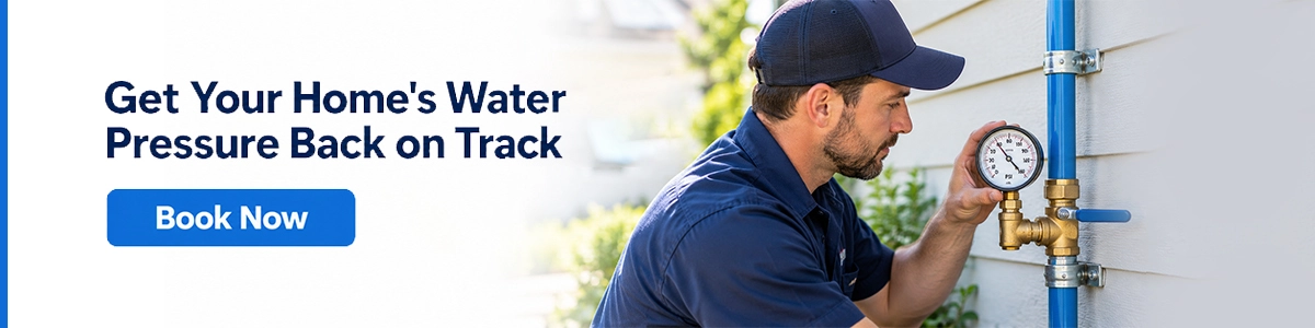 plumbing hot and cold water lines