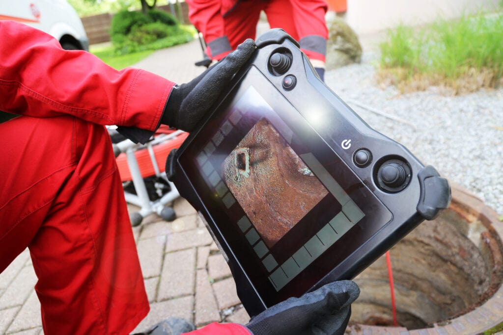 Sewer inspection camera.