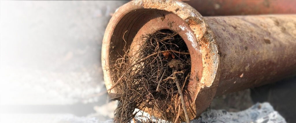 how to kill tree roots in sewer line